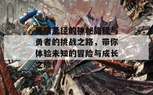 黑暗圣径的神秘旅程与勇者的挑战之路，带你体验未知的冒险与成长之旅！