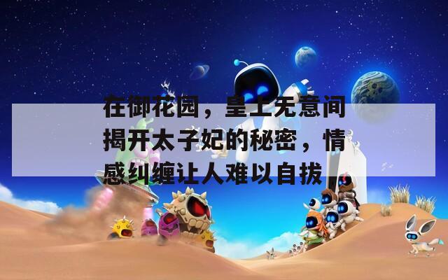 在御花园，皇上无意间揭开太子妃的秘密，情感纠缠让人难以自拔