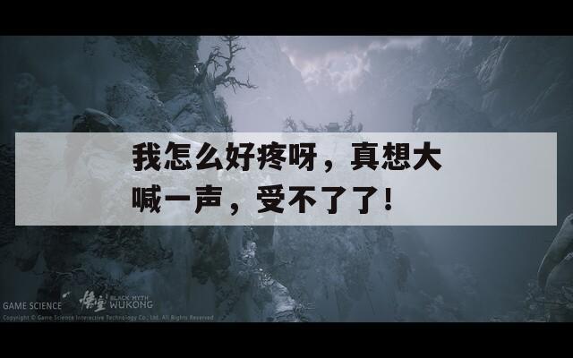 我怎么好疼呀，真想大喊一声，受不了了！