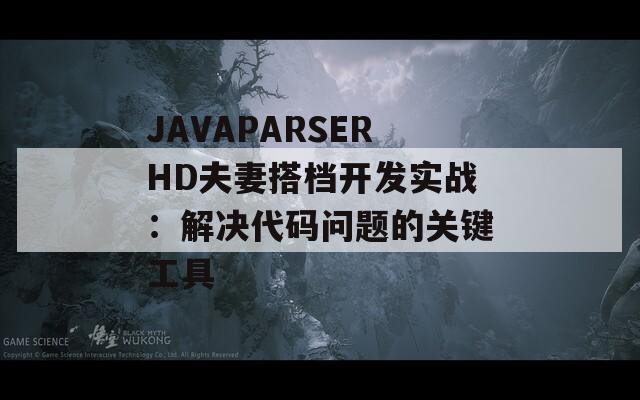 JAVAPARSERHD夫妻搭档开发实战：解决代码问题的关键工具