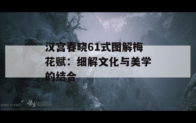 汉宫春晓61式图解梅花赋：细解文化与美学的结合