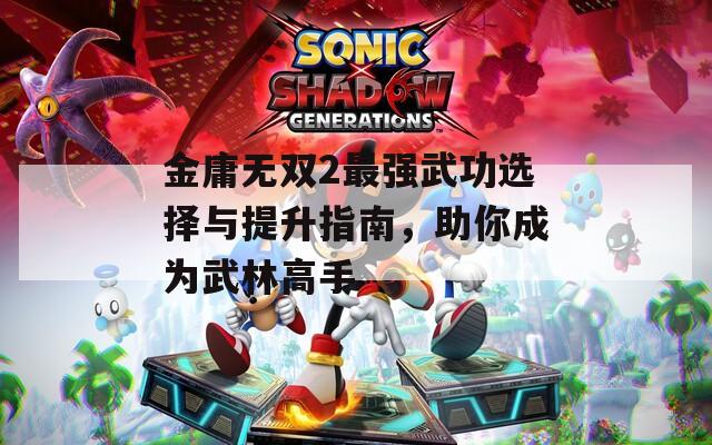 金庸无双2最强武功选择与提升指南，助你成为武林高手