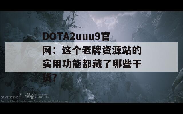 DOTA2uuu9官网：这个老牌资源站的实用功能都藏了哪些干货？