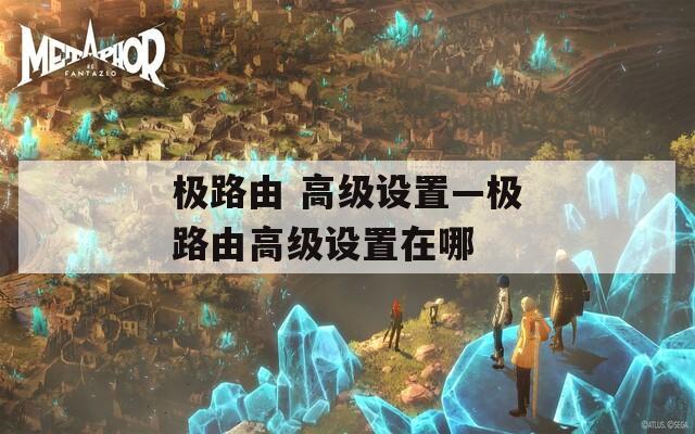 极路由 高级设置—极路由高级设置在哪