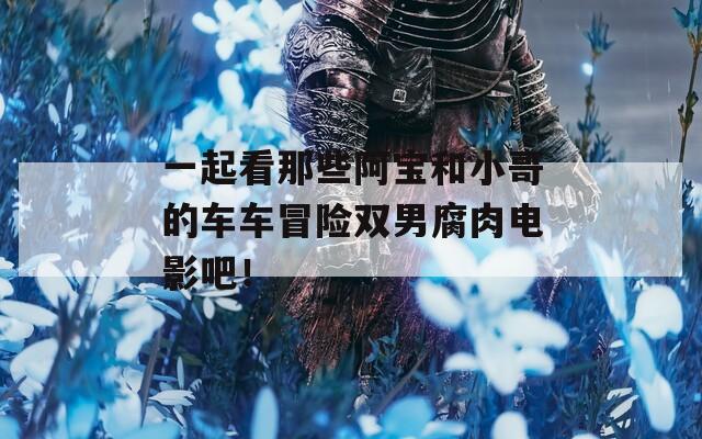 一起看那些阿宝和小哥的车车冒险双男腐肉电影吧！